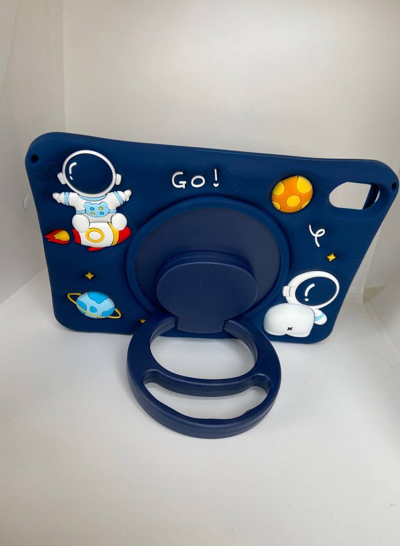 Cartoon 3D Silicon Handle Stand Cover For iPad 10th Generation 2022 10.9 Inch,iPad (A16) 11th Generation Case 11 Inch 2025, Funda Case Model A2696 A2757 A2777 - Image 2