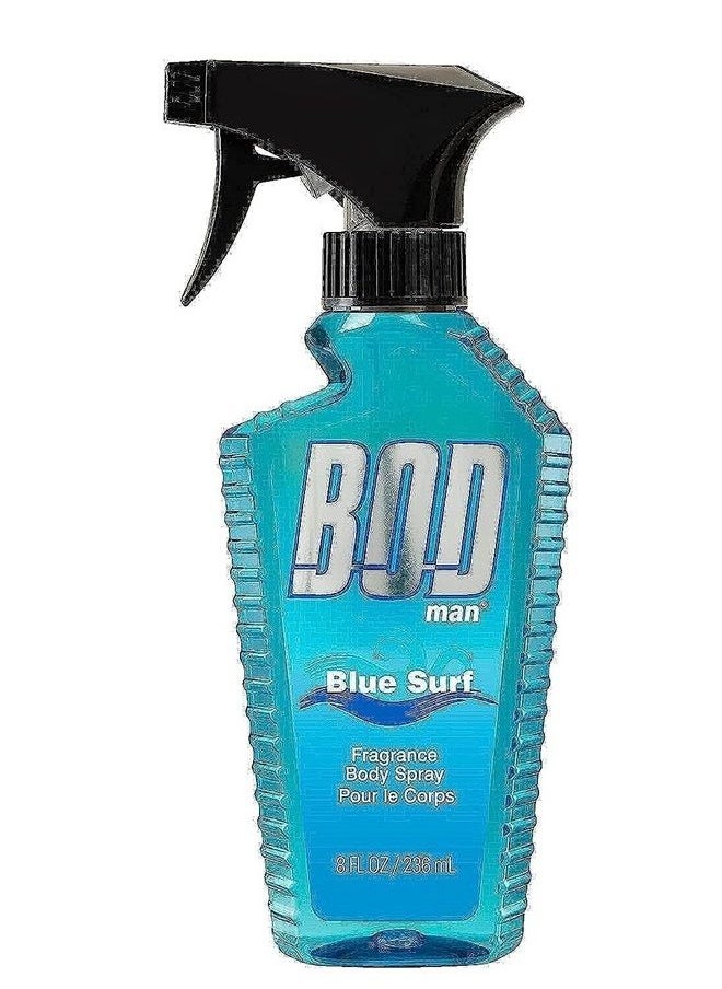 BOD Man بخاخ الجسم BOD Man Fragrance، Blue Surf، 8 أونصة سائلة  - Image 1