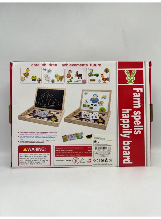 TOY GARDEN Wooden Animal Alphabet Puzzle Board – Educational Wooden Puzzle Toy for Toddlers | Preschool Learning ABC Board for Boys & Girls - Image 5