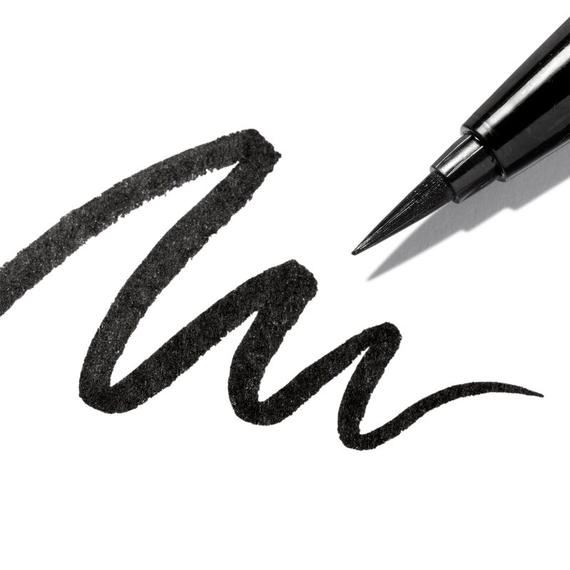 Eyeko Black Magic Liquid Eyeliner, Carbon Black - Intense - Precision Felt Tip Brush - Vegan 0.7ml - Image 2