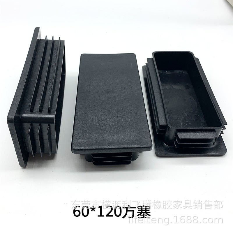 Long Square Pipe Plug Plastic Plug Buckle Cover Foot Sleeve Square Pipe Inner Plug Head Inner Plug Anti-Slip Foot Pad Plug Head Dust Cover - Image 1