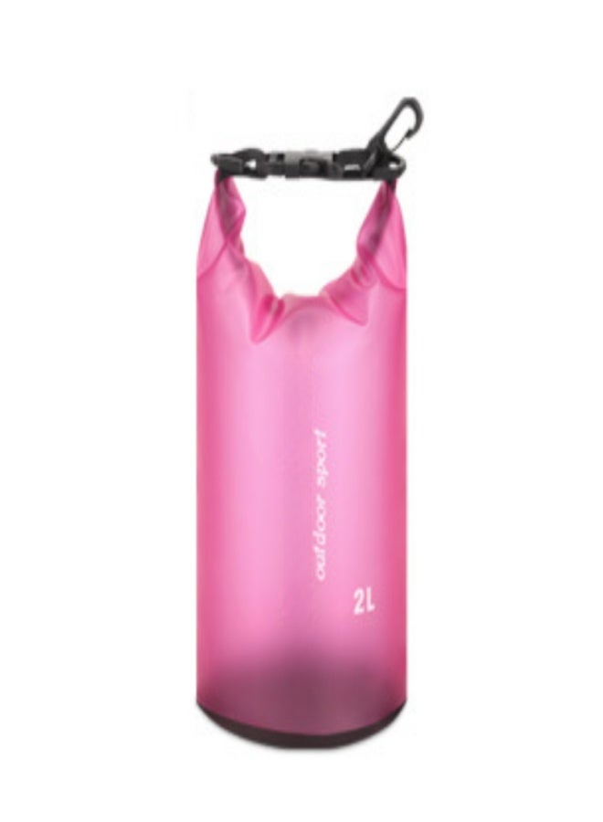 2L / 5L / 10L / 15L / 20L Foldable Waterproof PVC Dry Bag Backpack for Swimming Rafting Kayaking Boating Fishing Storage Bag pink 2L - Image 1
