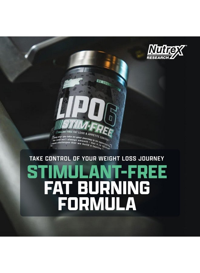 Nutrex Research Nutrex Research LIPO SIX Stim-Free Metabolism & Appetite Support Supplement - Reduce Hunger | Non-Stimulant Weight Management Supplement for Women and Men - 60 Servings  - Image 2