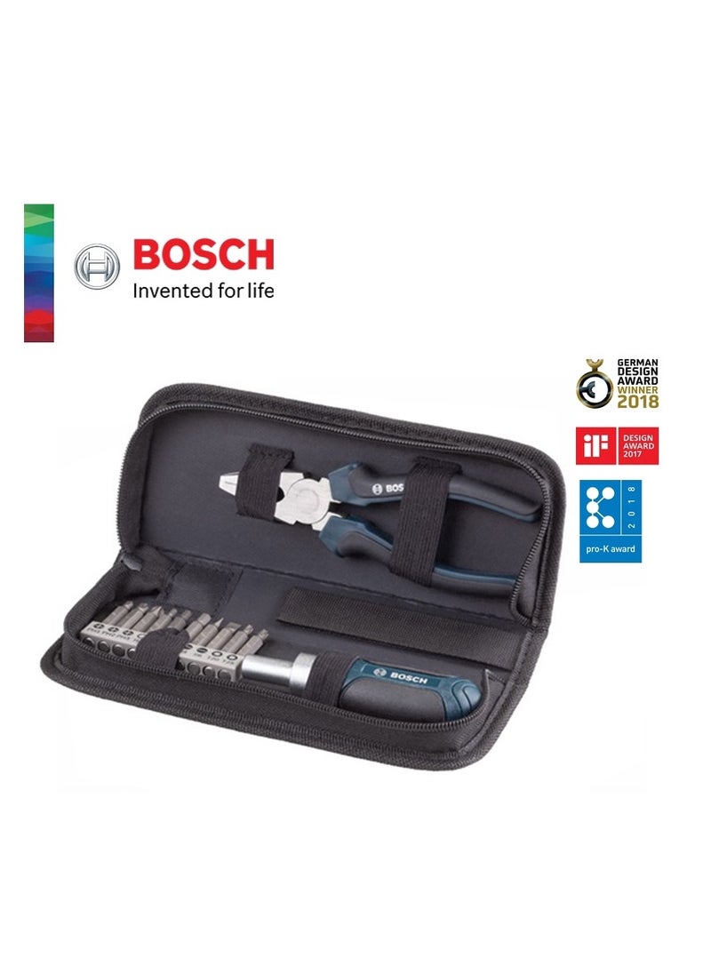 BOSCH BOSCH Professional Accessories 12 Multi Mixed Set (With Ratcheting Screwdriver)  - Image 1