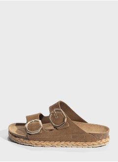 BAYTON Atlas Double Strap Flat Sandals  - Image 1