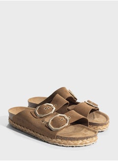 BAYTON Atlas Double Strap Flat Sandals  - Image 3
