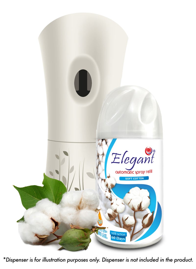 Elegant 3 Piece Soft Cotton Automatic Refill Spray Set 250ml  - Image 3
