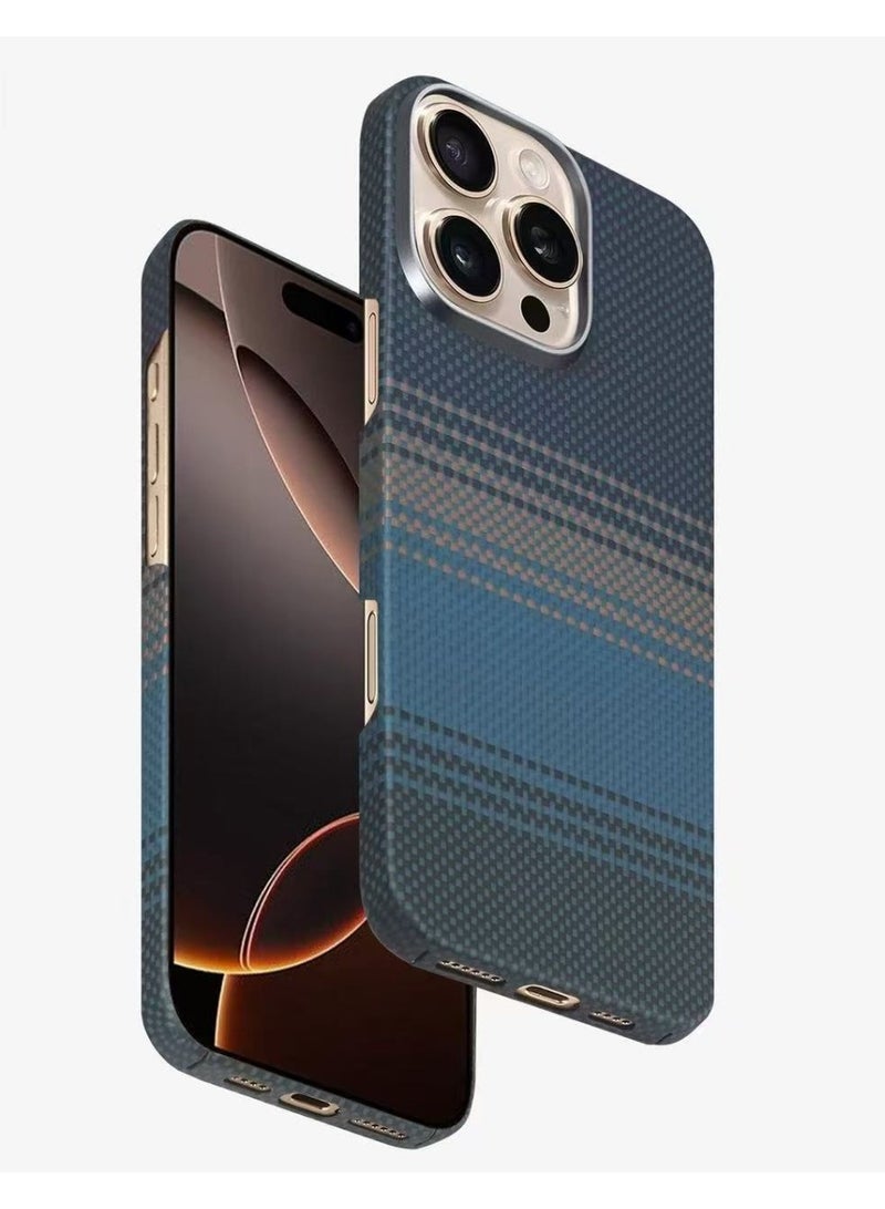 Aztech حافظة أزتيك المتميزة من كيفلار IP 15 برو ماكس شروق القمر