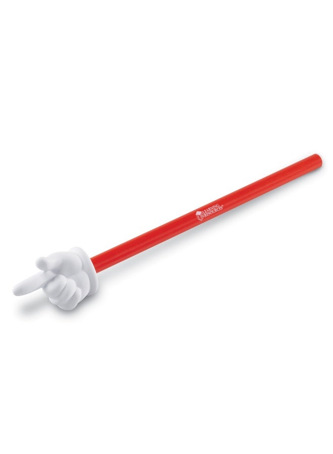 Learning Resources Student Hand Pointers, Set Of 3, Engaging Classroom Pointer Tool For Whiteboards, Presentations & Group Activities, Includes Red, Blue & Green, 38Cm Each - Image 3