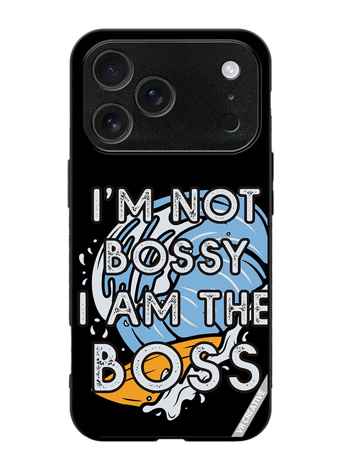 VR CREATIVE Protective Case Cover For Apple iPhone 17 Pro Max Bossy Design Multicolour