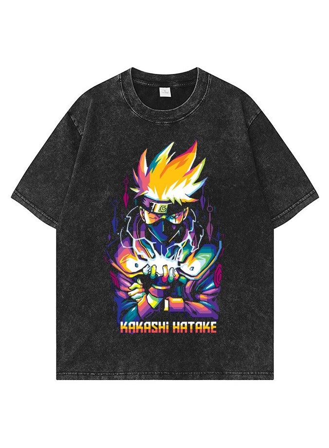 KUYING Fire Shadow Pirate King T-shirt Large 