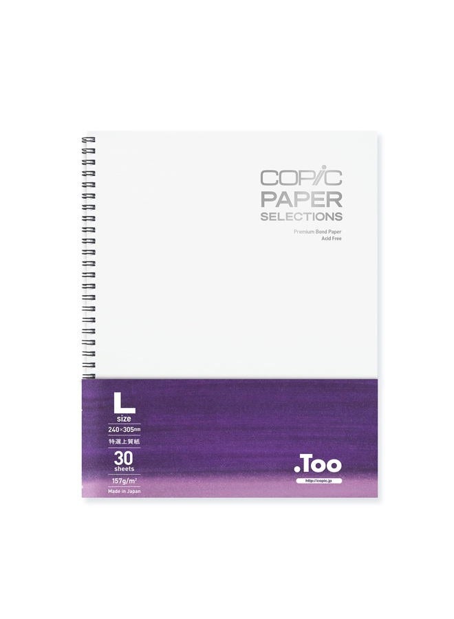 .Too Too Copic Paper Selection Sketch Book L size - Image 1