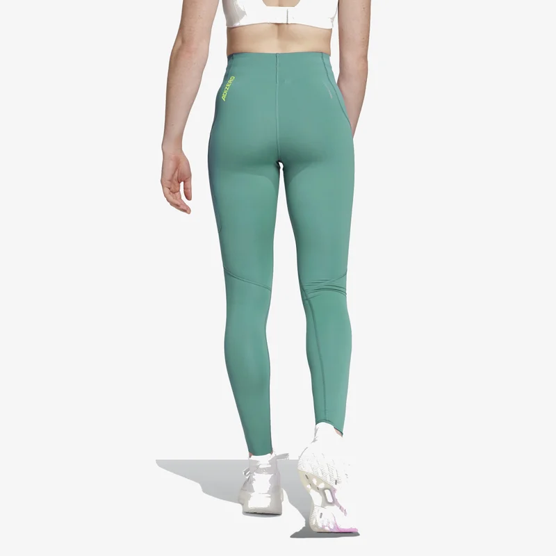 Adidas powder teal Adizero Full Length Leggings for Women | Best Price UAE