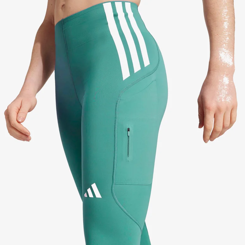 Adidas powder teal Adizero Full Length Leggings for Women | Best Price UAE