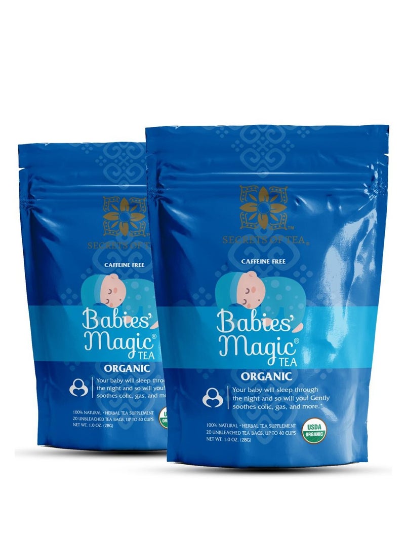 Secrets Of Tea - Babies' Magic Tea + Baby Sleep Tea + Baby Colic Tea - Image 1