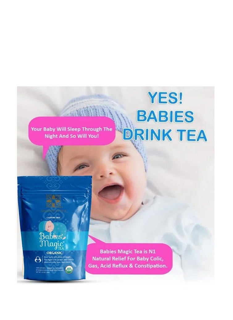 Secrets Of Tea - Babies' Magic Tea + Baby Sleep Tea + Baby Colic Tea - Image 1