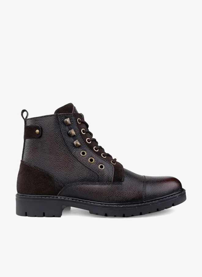 Bacca Bucci Dragon Waterproof Leather Trekking and Biking Boots