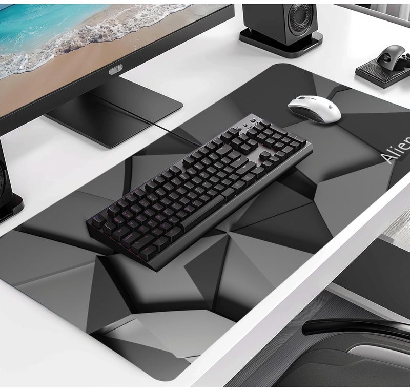 Aliens Extended Gaming Mouse Pad Desk Mat for Computer, Laptop, Keyboard, Smooth Cloth Surface, Nonslip Rubber Base, Compatible with Laser and Optical Mouse, Office, Home 580x280mm (EXT-51) - Image 3