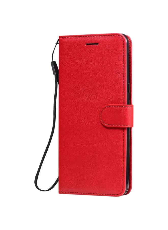 S-TOP Case For LG K41S / K51S Solid Color Horizontal Flip Protective Leather Case with Holder & Card Slots & Wallet & Photo Frame & Lanyard - Image 2