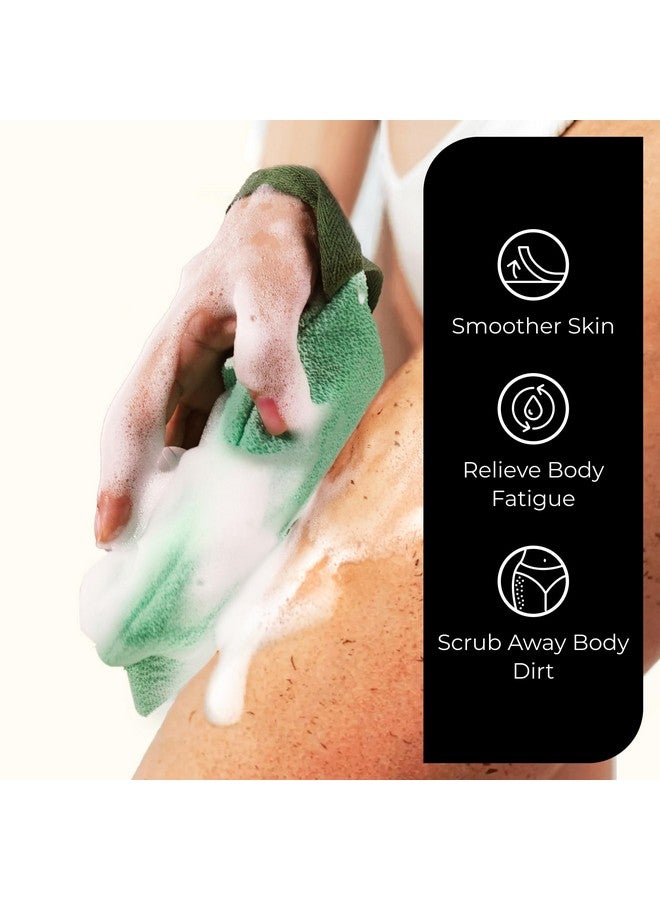ZOMCHI 2 Pieces Bar Soap Saver Bags with Different Roughness, Exfoliating Soap Bags for Body Wash, Foaming Soap Holder for Shower (Mint) - Image 5