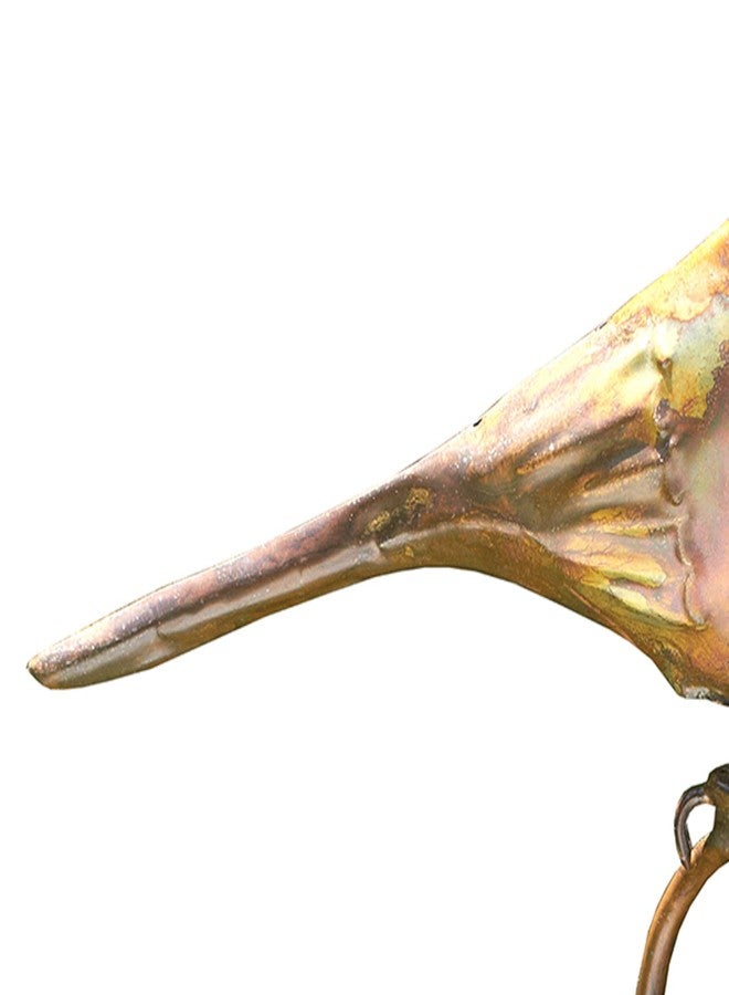 Ancient Graffiti AG-1307 6.5 x 1 x 29-Inch Flamed Bird Garden Stake - Multi-Colour - Image 5