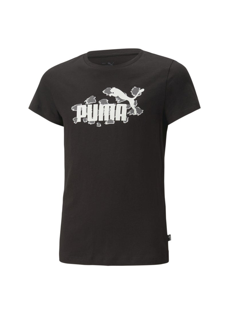 PUMA Essentials Kids Girls ANIMAL T-Shirt  - Image 5