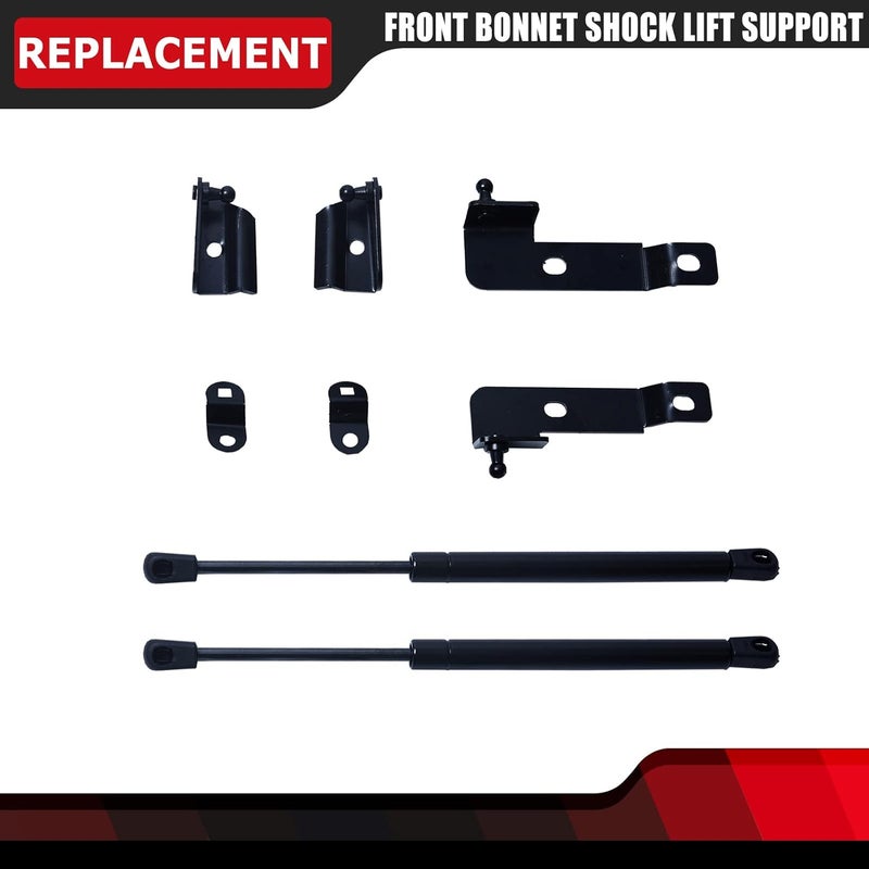 FEXON Front Bonnet Hood Shock Rod Kit Gas Charged Dampers for Nissan Navara Frontier D40 Pathfinder Xterra 2004-2018 - Image 5