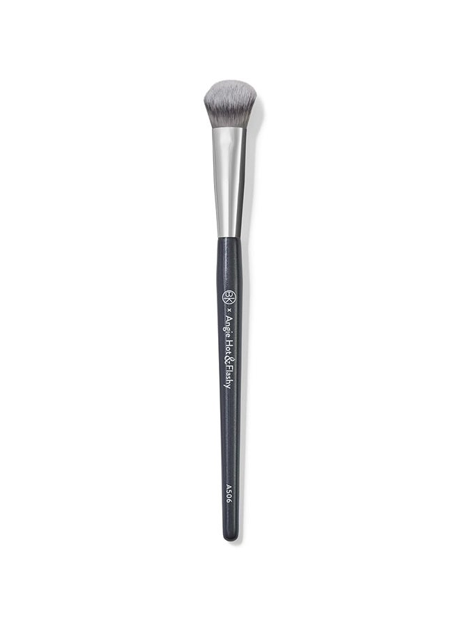 BK BEAUTY Angie Hot & Flashy A506 Concealer Brush - "Kitten Paw" Face Brush - Under -Eye Concealing And Contouring - Makeup Brushes - Image 1