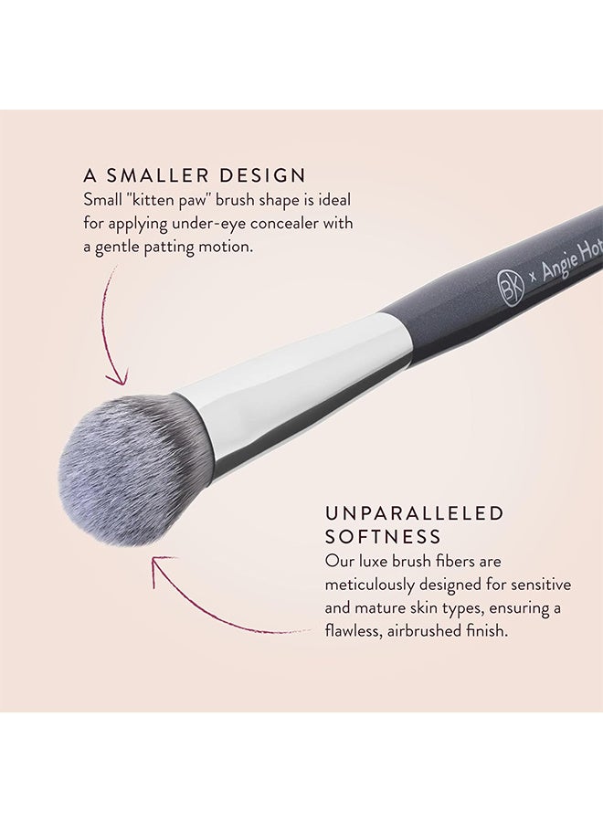 BK BEAUTY Angie Hot & Flashy A506 Concealer Brush - "Kitten Paw" Face Brush - Under -Eye Concealing And Contouring - Makeup Brushes - Image 5