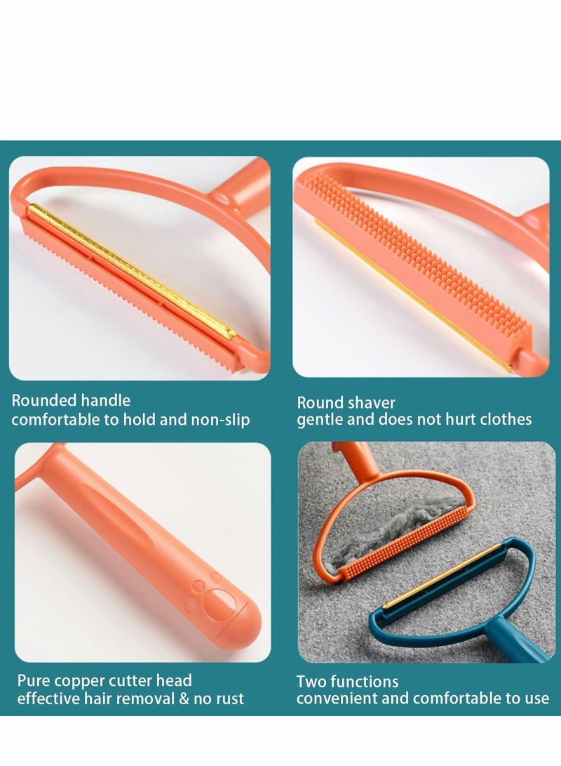 Y&D Lint Remover, New Pet Hair, Manual Carpet Scraper for Clothes Fluff Rake, Roller Cleaner, (2 PCS) - Image 3