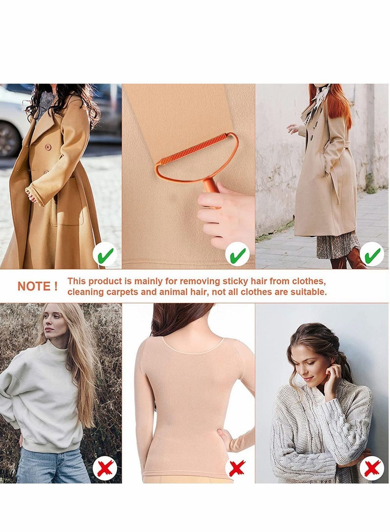 Y&D Lint Remover, New Pet Hair, Manual Carpet Scraper for Clothes Fluff Rake, Roller Cleaner, (2 PCS) - Image 5