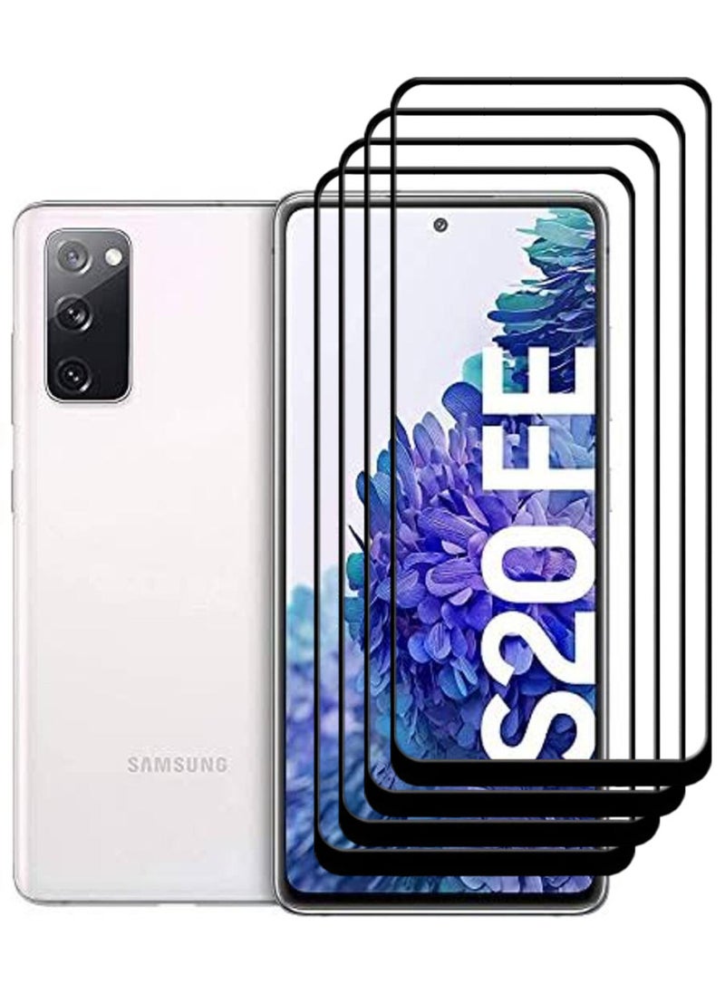 ACLIX 4 Pieces Antistatic ESD Dustproof Premium Quality High Definition Tempered Glass Screen Protector Designed For Samsung Galaxy S20 FE - Image 1
