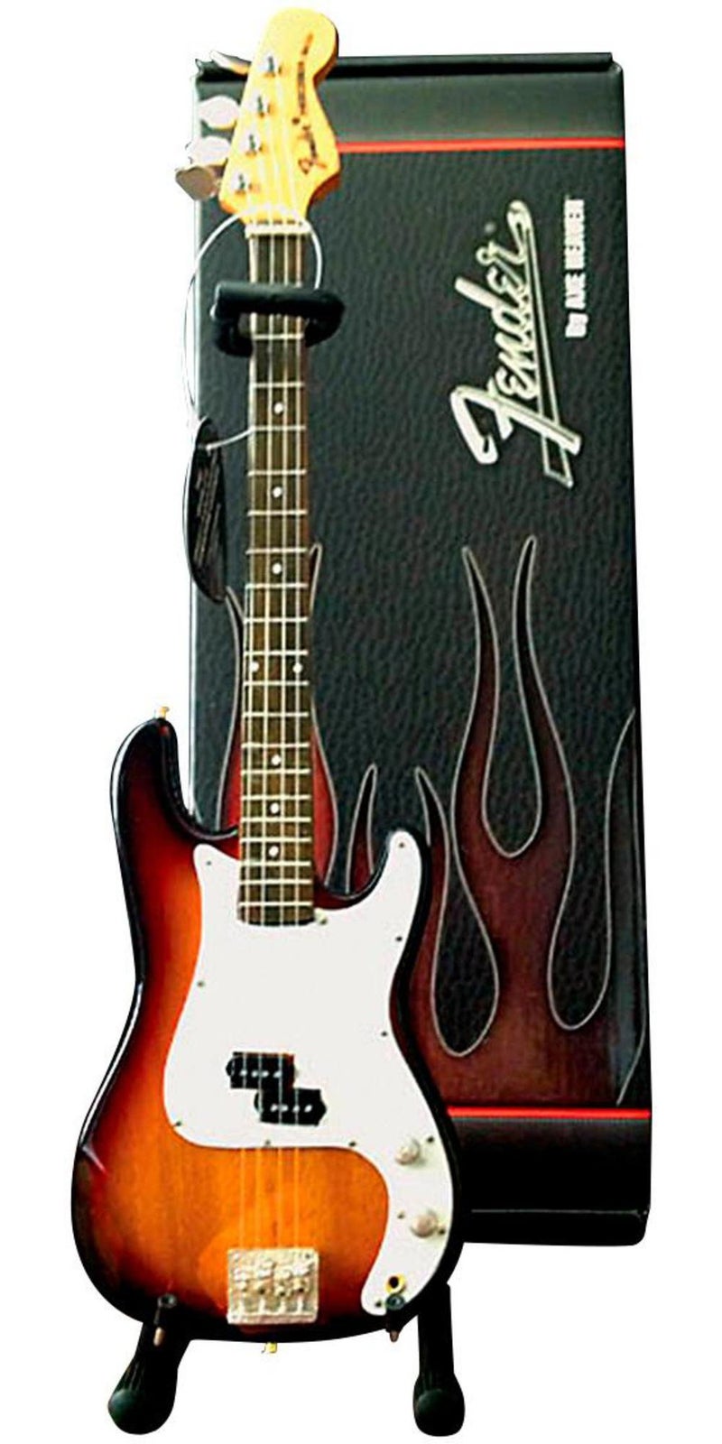 Axe Heaven Fender Precision Bass Sunburst Mini Guitar Replica (FP-001) - Image 1