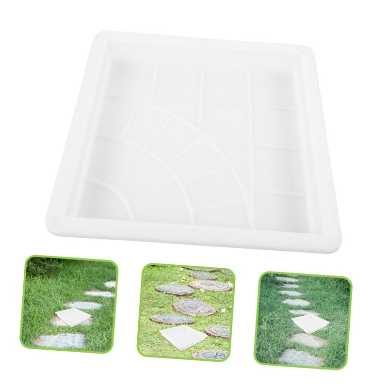 Concrete Paver Mold for Garden Walkway DIY Stone Bricks - Image 4