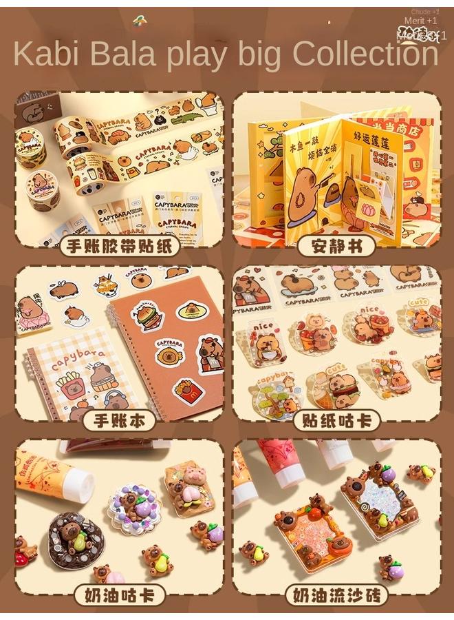 Bluejw Hand Account Suit Gift Box Hand Account Girl Cute Toy Hand Account Girl Children's Stationery New Year One Batch - Image 4