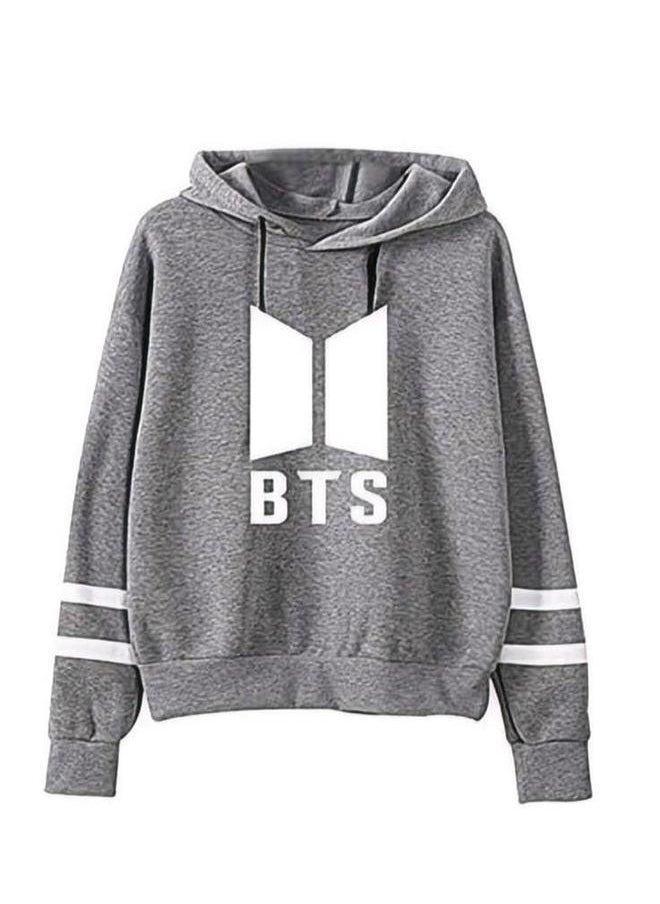 HALAMODO Hoodie Sweatshirt for Men and Women, BTS Printed Mens Hoodie, Casual Fashion Women Hoodies, Long Sleeve Hooded Sweatshirt, K-pop Unisex Boys Girls  - Image 1