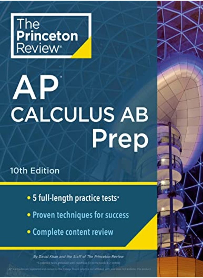 Princeton Review Ap Calculus Ab Prep 2024 by The Princeton Review Paperback 