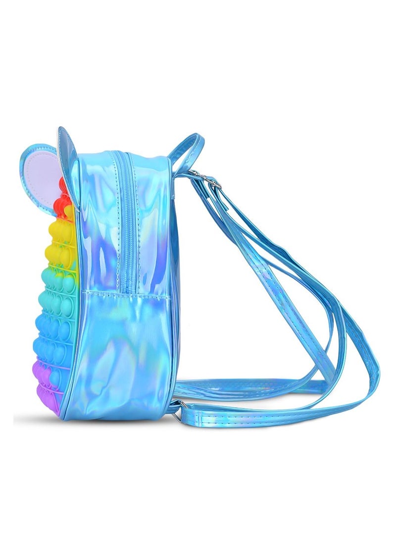 Eazy Kids Eazy Kids Pop-it Rat Ears Bag-Blue  - Image 4