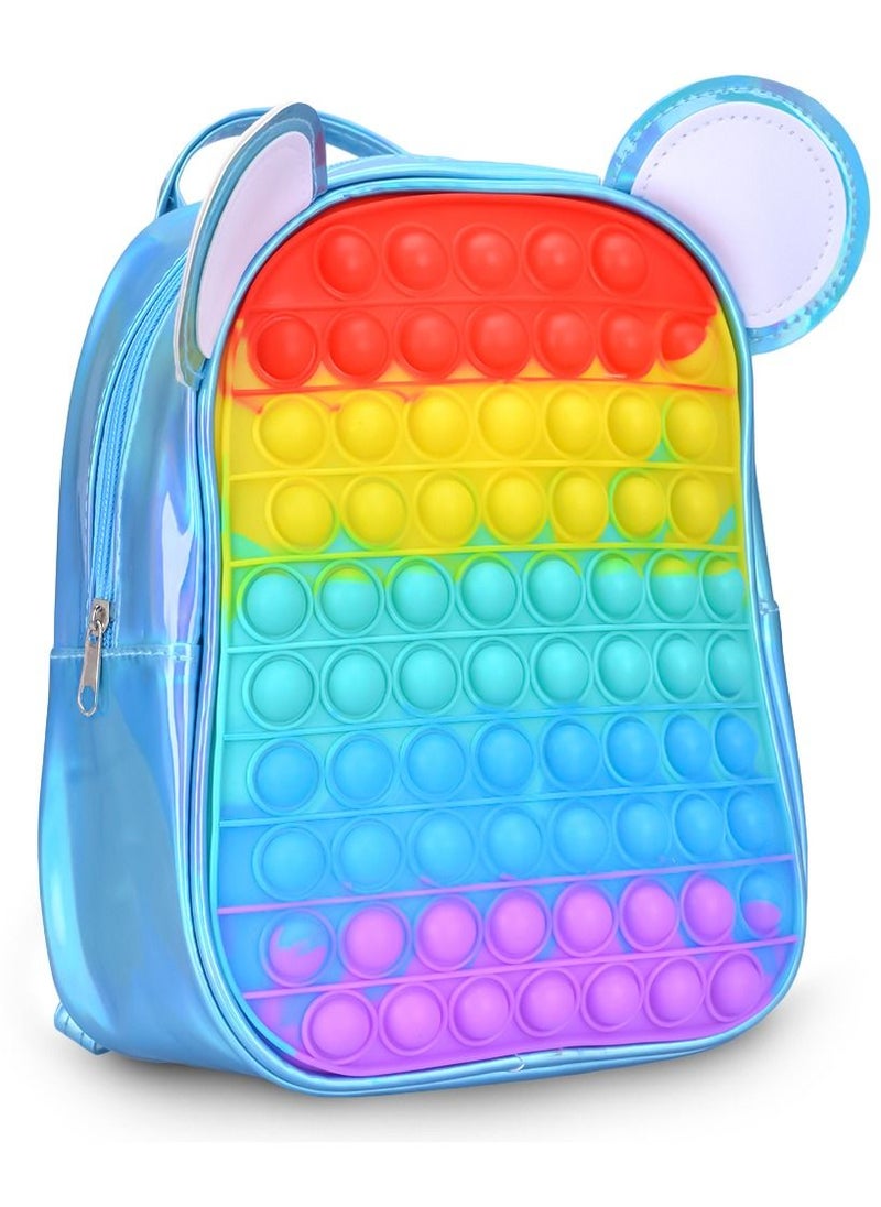 Eazy Kids Eazy Kids Pop-it Rat Ears Bag-Blue  - Image 2
