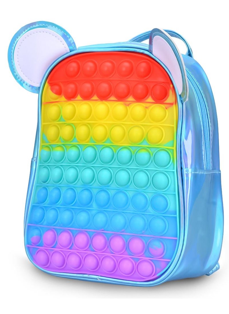 Eazy Kids Eazy Kids Pop-it Rat Ears Bag-Blue  - Image 3