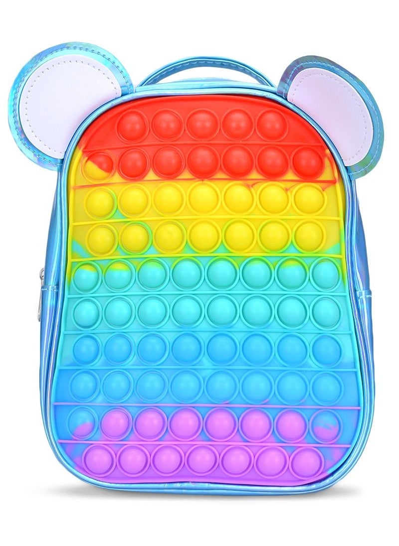 Eazy Kids Eazy Kids Pop-it Rat Ears Bag-Blue  - Image 1