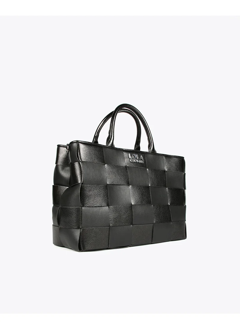 Lola Casademunt Braided tote bag