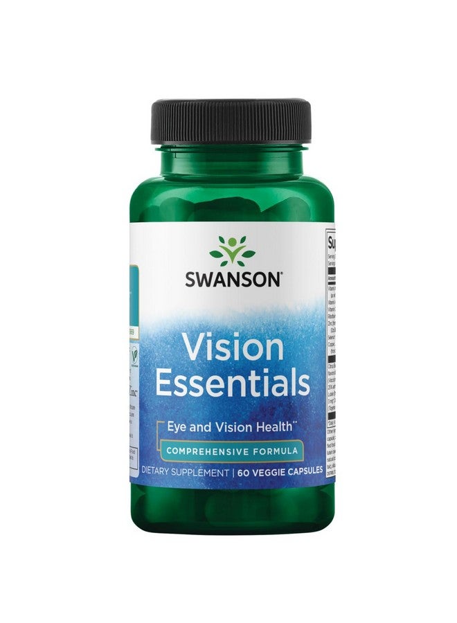 Swanson Vision Essentials 60 Veg Capsules - Image 1
