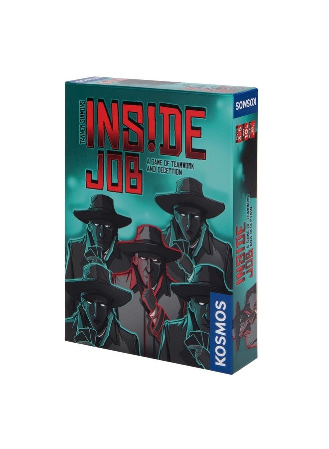 Thames & Kosmos Inside Job | Social Deduction Game | Card Game | Family Games | Kosmos | 2-5 Players | Spy Games | Fast-Paced - Image 1