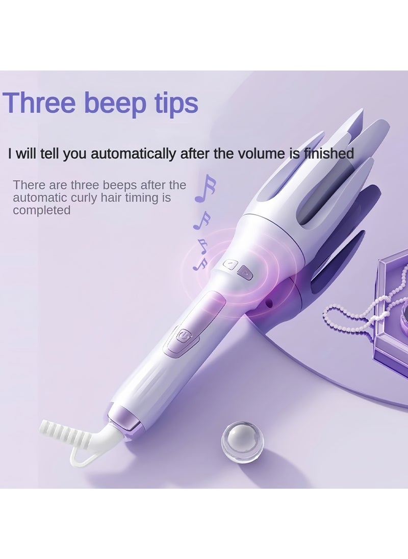 DRAVEN - GG - Automatic Hair Curling Iron,Automatic Hair Curler Rotating,Easy-to-use Travel Automatic Curling Iron,Fast Heating Small Auto Curing Wand for Curls Waves,3 Adjustable Temps Hair styling tool - Image 1