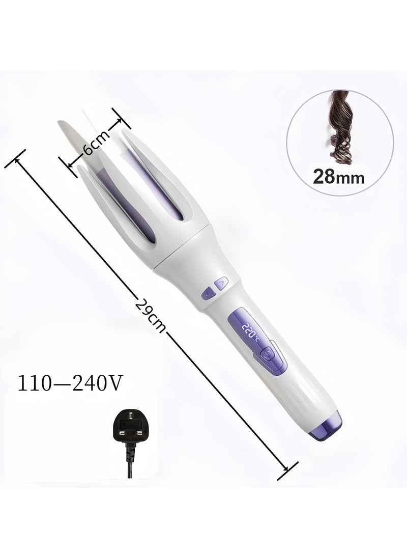 DRAVEN - GG - Automatic Hair Curling Iron,Automatic Hair Curler Rotating,Easy-to-use Travel Automatic Curling Iron,Fast Heating Small Auto Curing Wand for Curls Waves,3 Adjustable Temps Hair styling tool - Image 1