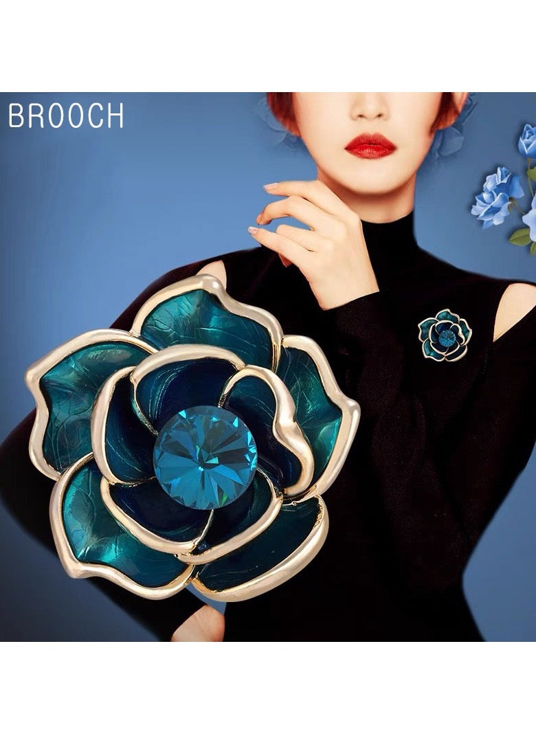 Women's Brooches Elegant Jewelry Dresses Scarves Shawl Embellishments
