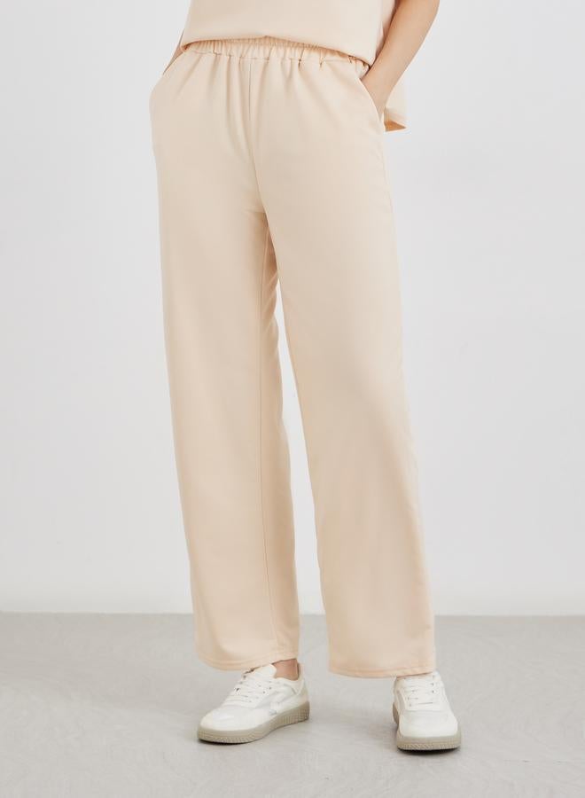 تايك تو طقم تي شيرت وبنطلون كاجوال صلب قطعتين - Image 5