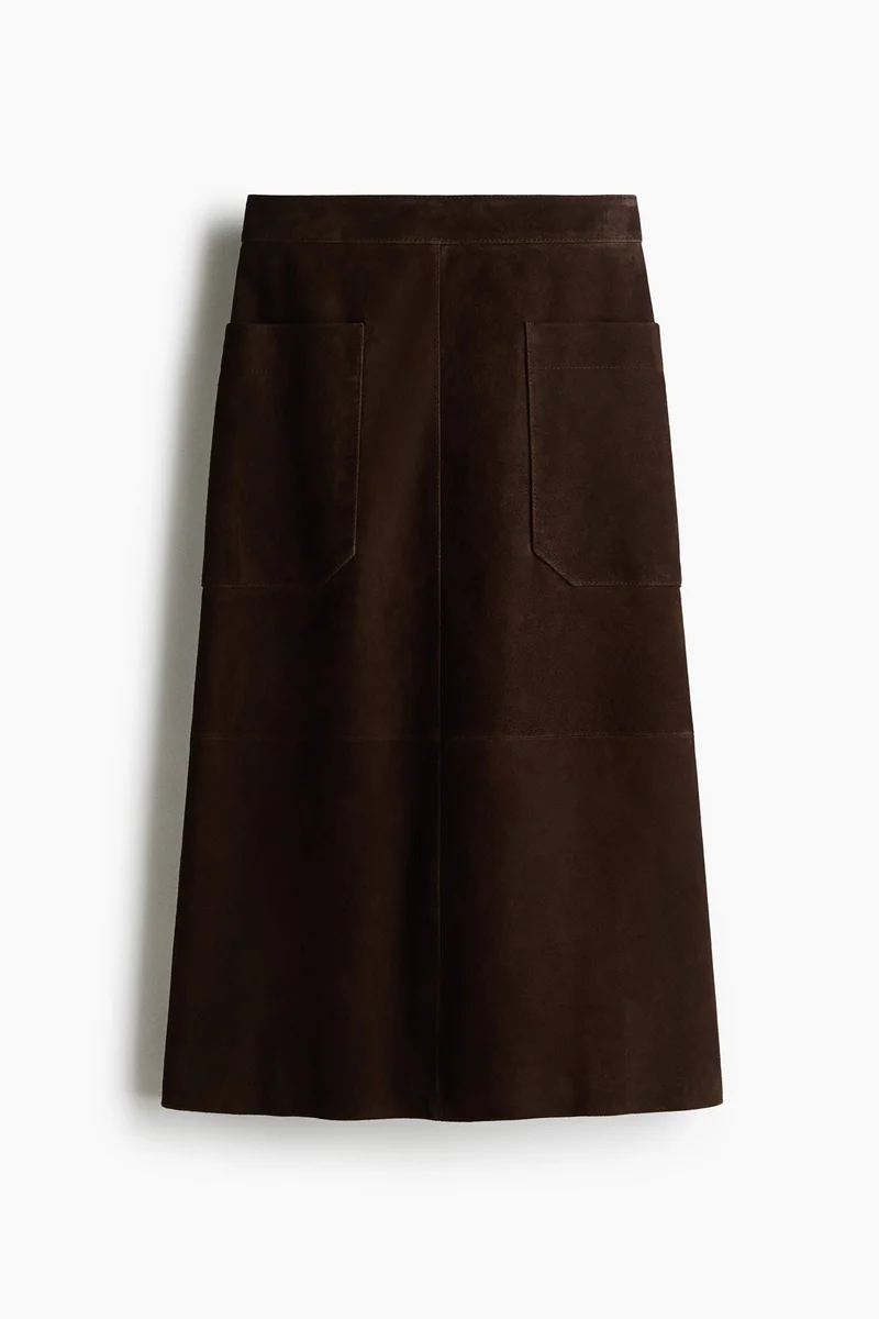 H&M Suede skirt