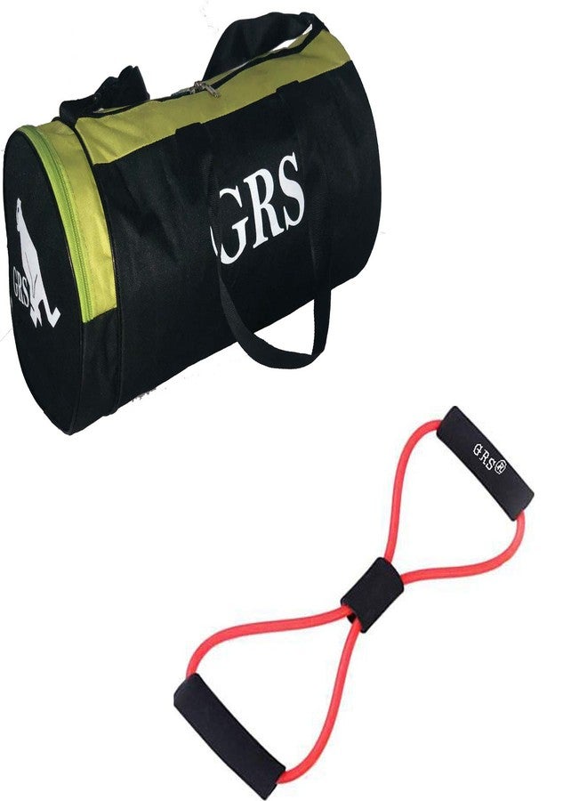 Grès GRS® Super_26 Chest Expander Resistance Pulling Tube & Gym Duffel Bag (Pack of 1) - Image 1
